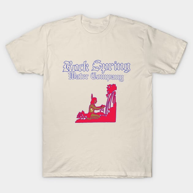 Rock Spring Water Company Retro Shirt T-Shirt by BarlingRob